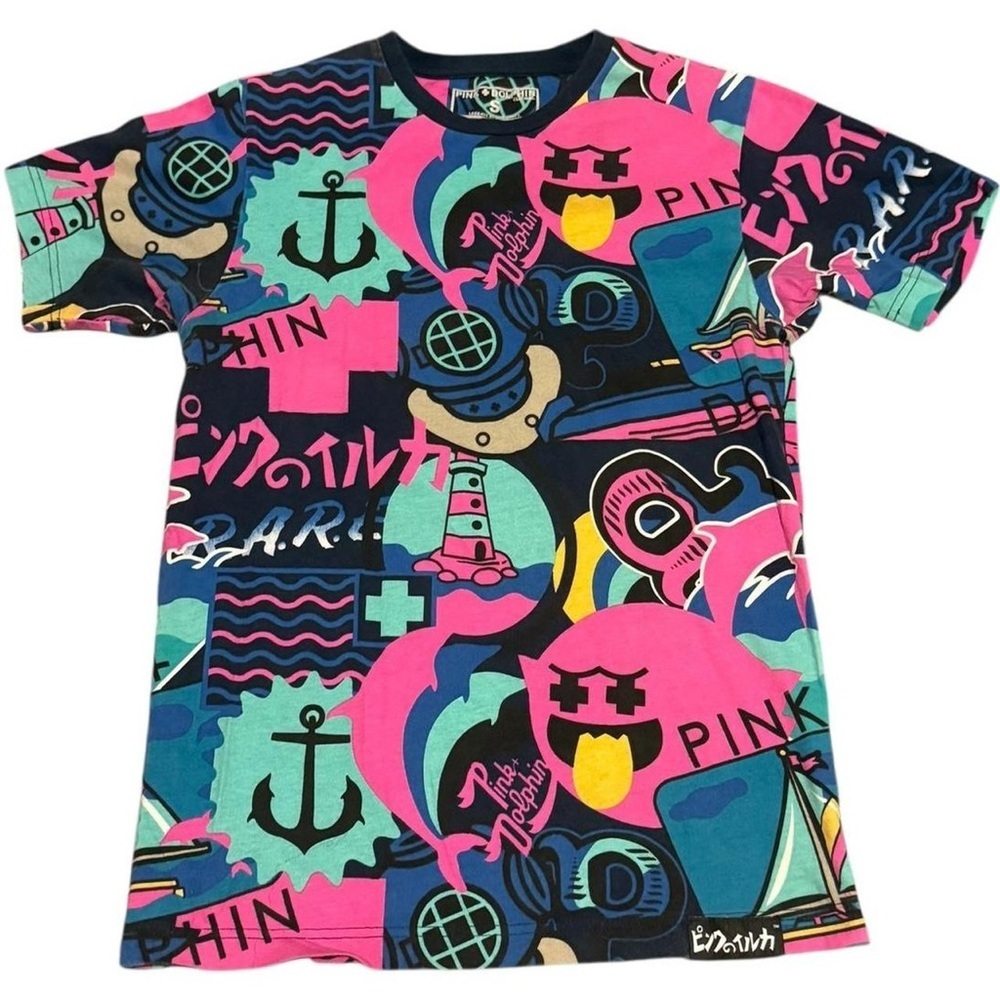 Pink+Dolphin OG Nautical Graphic Tee | Rare | Size S
Certified drip.